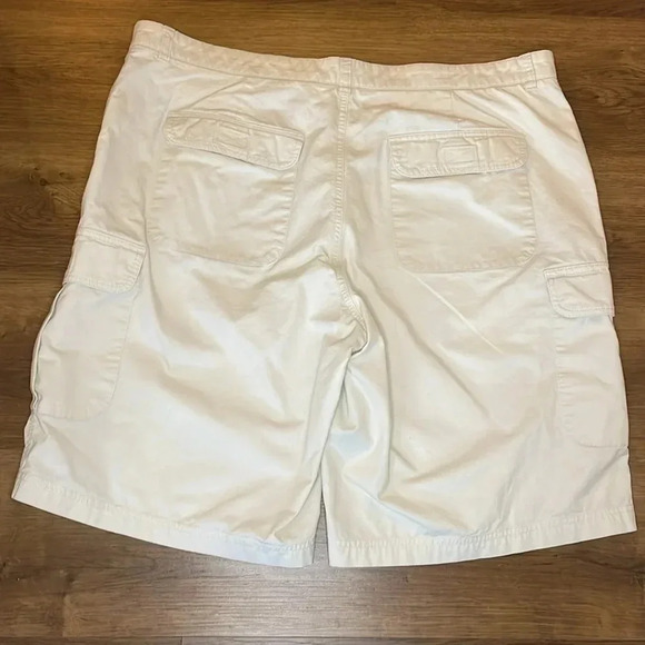 Boca Island Wear Men’s 40 Cream Ivory Cargo Shorts - Picture 2 of 6